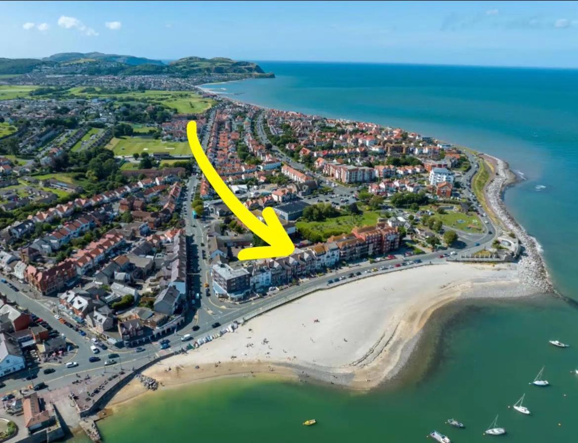Stunning 2 Bedroom Ground Floor Sea View Apartment Rhos-on-Sea Luaran gambar